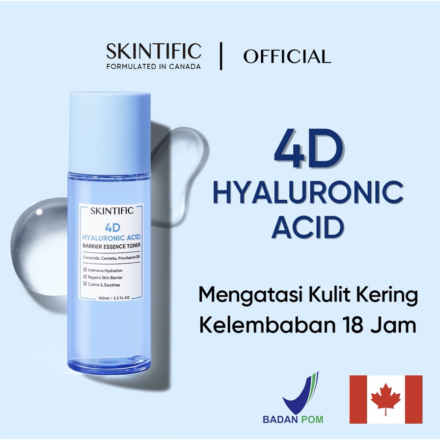 Jual SKINTIFIC 4D Hyaluronic Acid (HA) Barrier Essence Toner