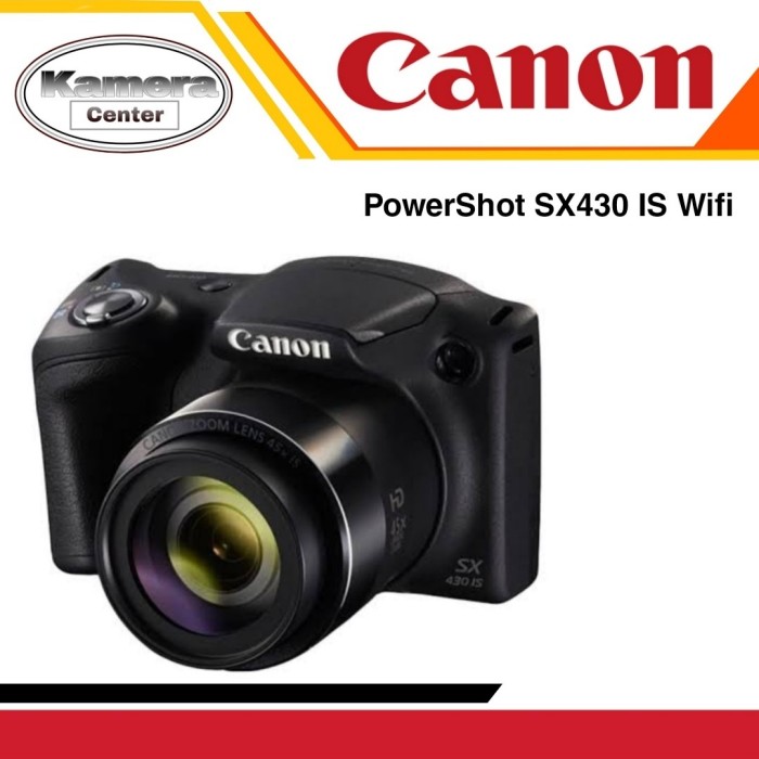 Jual canon powershot sx430 is wifi kamera semipro Shopee Indonesia