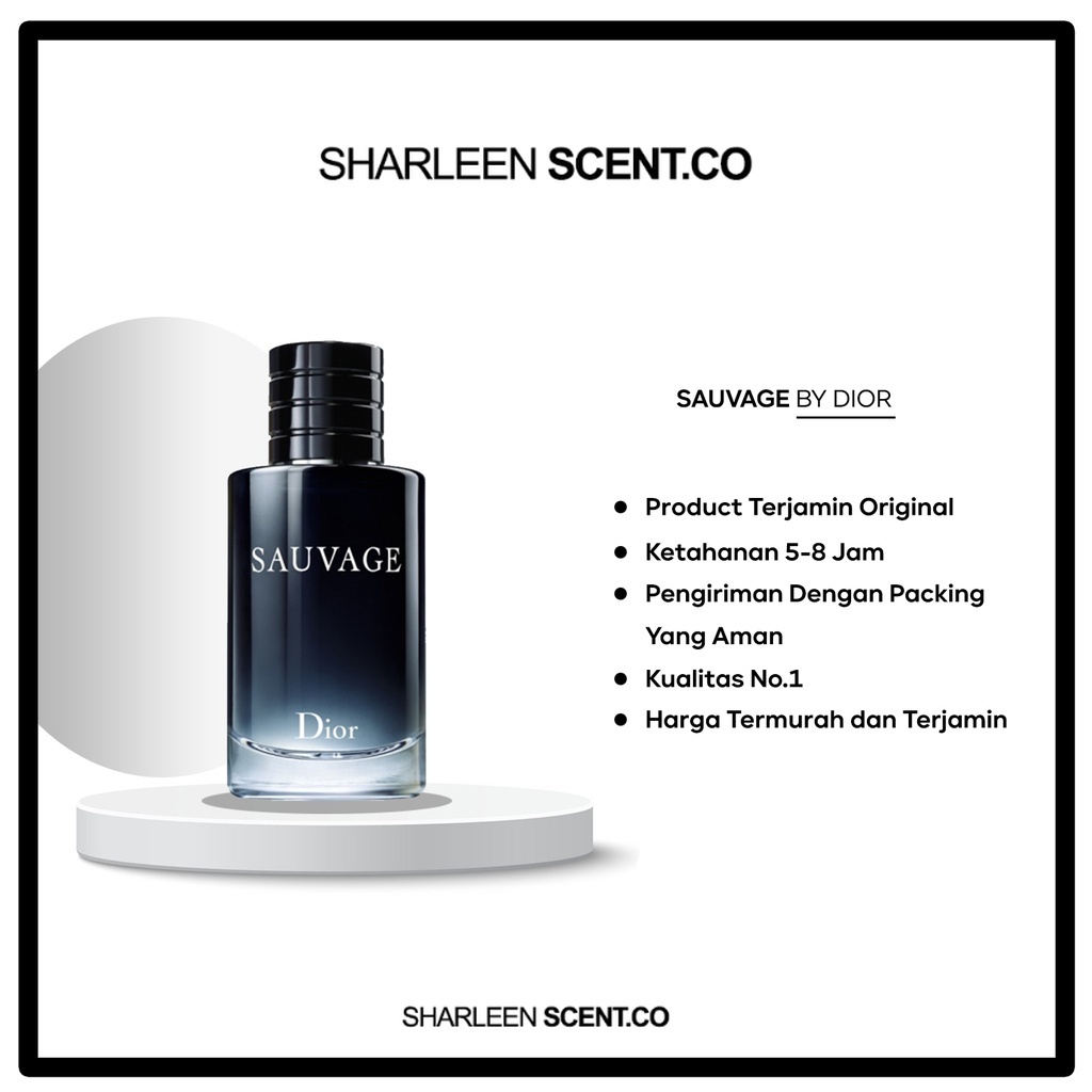 Jual Perfume Dior Sauvage Original Singapore Shopee Indonesia
