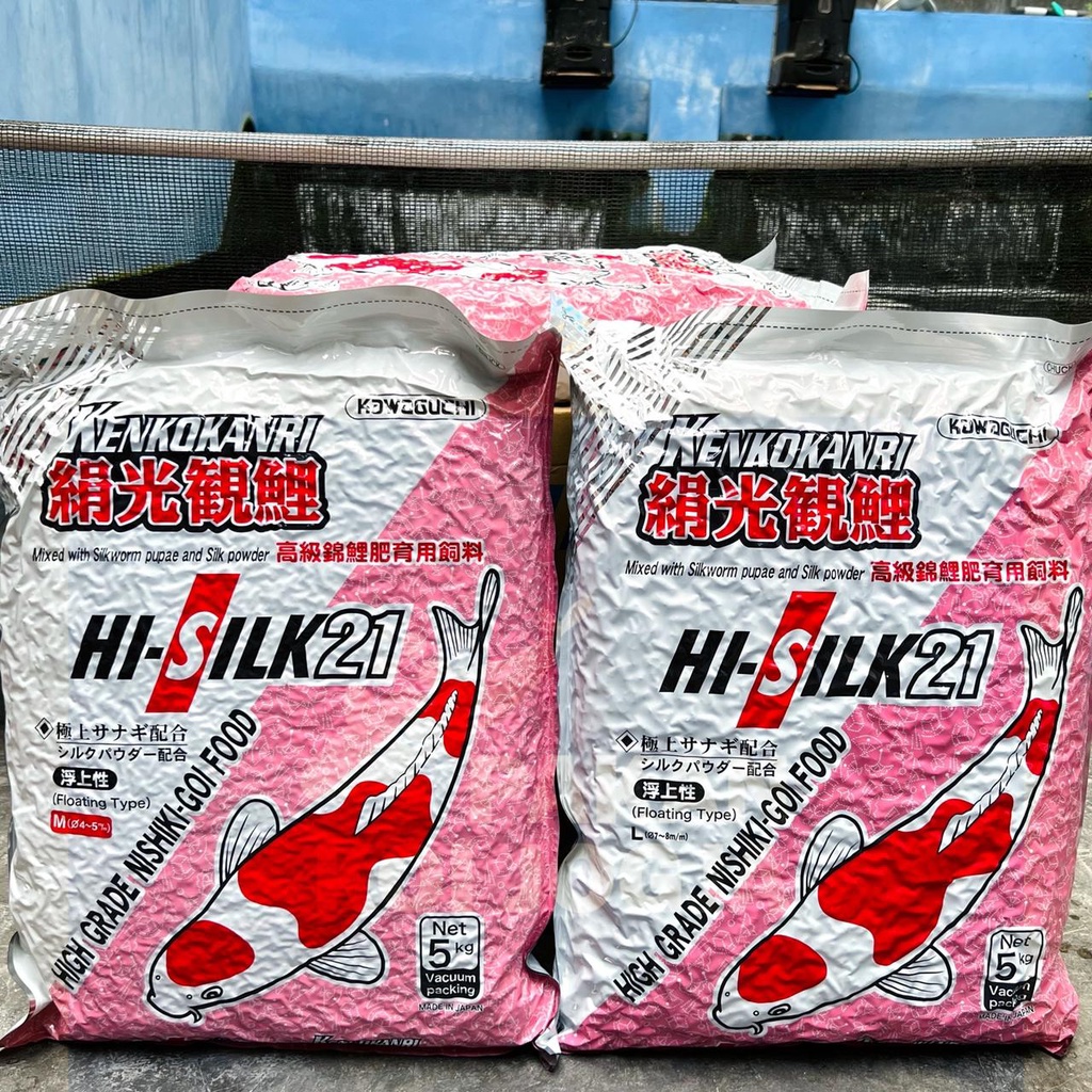 Jual HiSilk Hi Silk 21 KENKOKANRI GROWTH 5kg Size M/L Floating Shopee