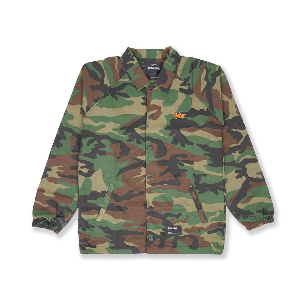 Jual Realizm87 MILITARY STREET Jacket Green Camo Shopee Indonesia