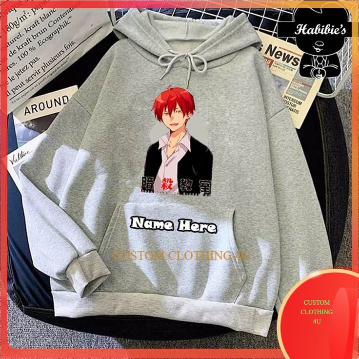 Jual Jaket Hoodie Karma Akabane Anime ASSASSINATION CLASSROOM