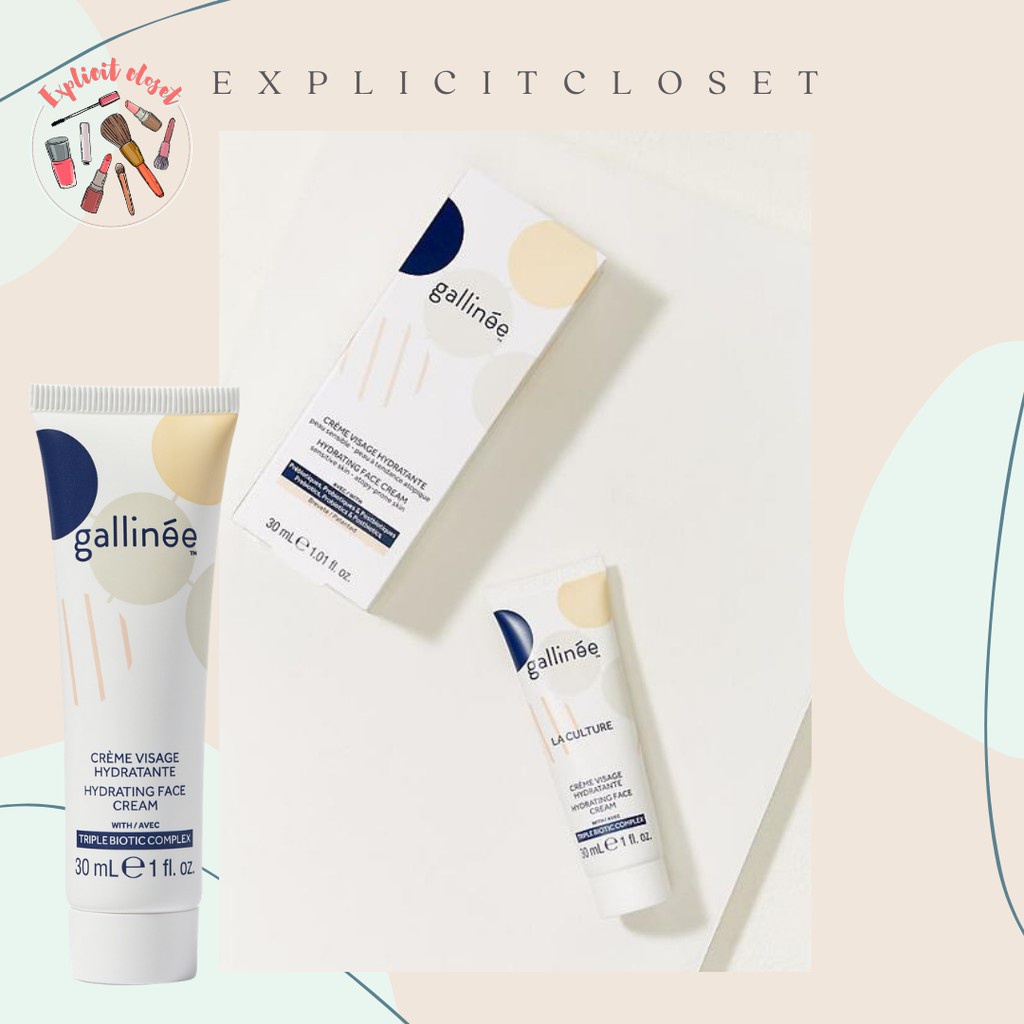 Jual GALLINEE HYDRATING FACE CREAM 30ML Shopee Indonesia