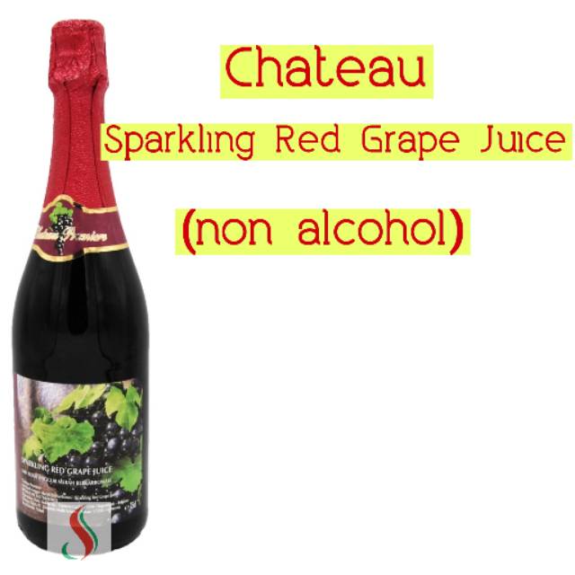 Jual Chateau Sparkling Juice Red Grape Juice 750ml . Minuman anggur
