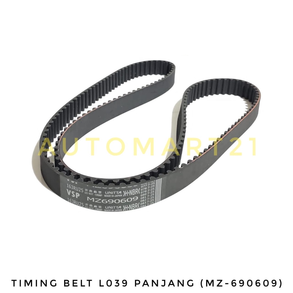 Jual TIMING BELT PANJANG LONG MITSUBISHI L300 DIESEL L039 (MZ690609