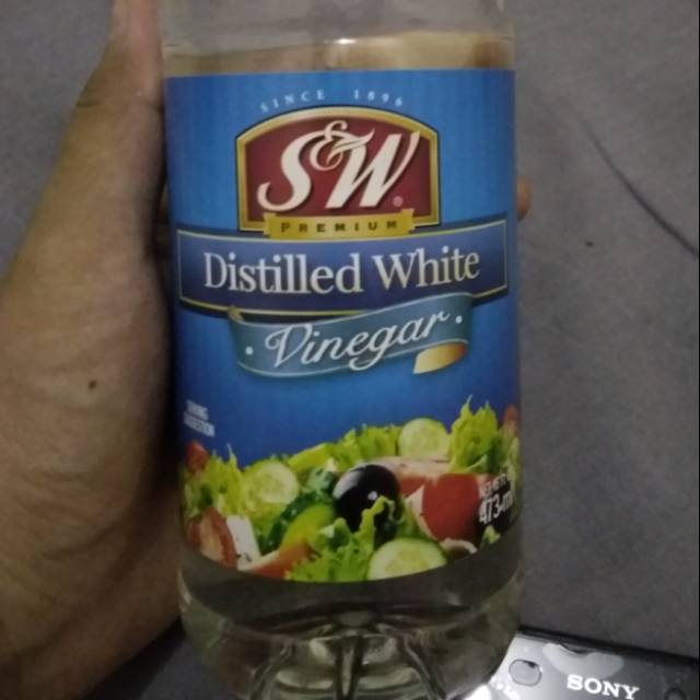 Jual Halal S&W distilled white vinegar ; Cuka Putih Import Shopee Indonesia
