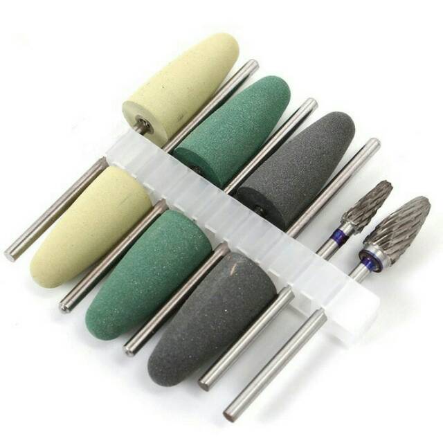 Jual Dental set bur acrylic trimmer poles akrilik trimmer burs kit gigi