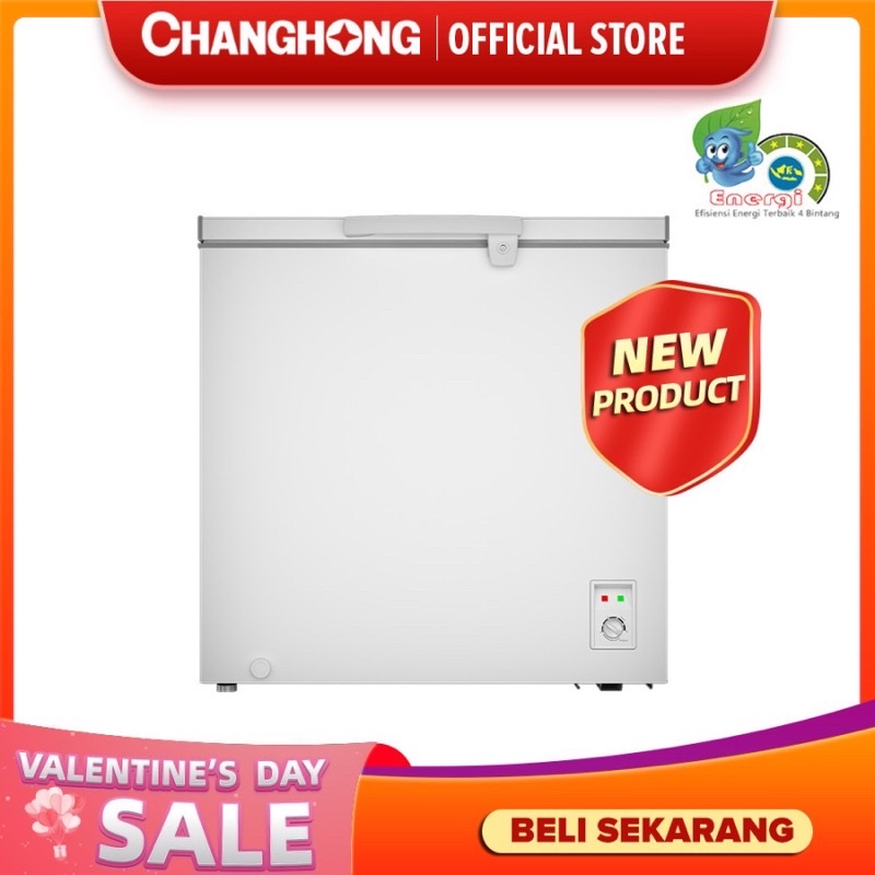 Jual CHANGHONG CHEST FREEZER FCF 266DW (210Liter) Shopee Indonesia