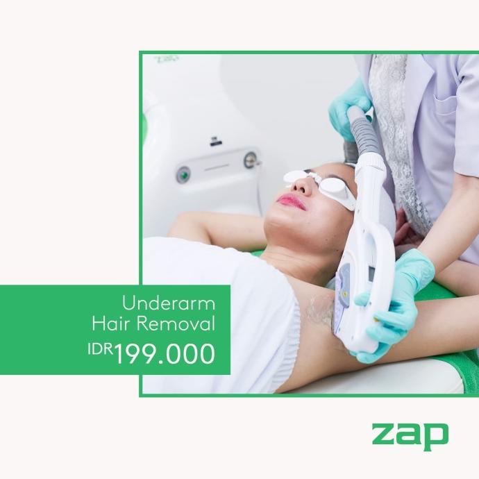 Jual ZAP Clinic Underarm Hair Removal Shopee Indonesia