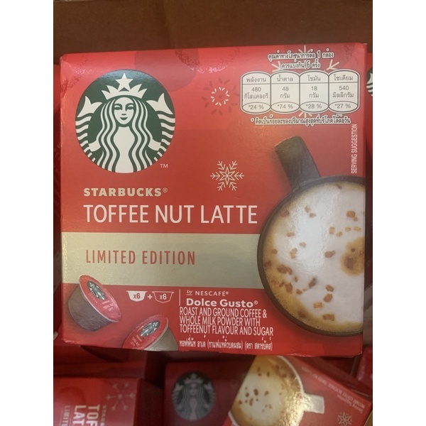 Jual Starbucks Limited Edition Christmas Toffee Nut Latte Shopee