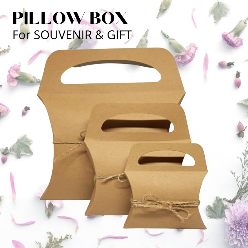 Jual PILLOW BOX / PACKAGING / PAPER BAG / KOTAK KADO / SOUVENIR