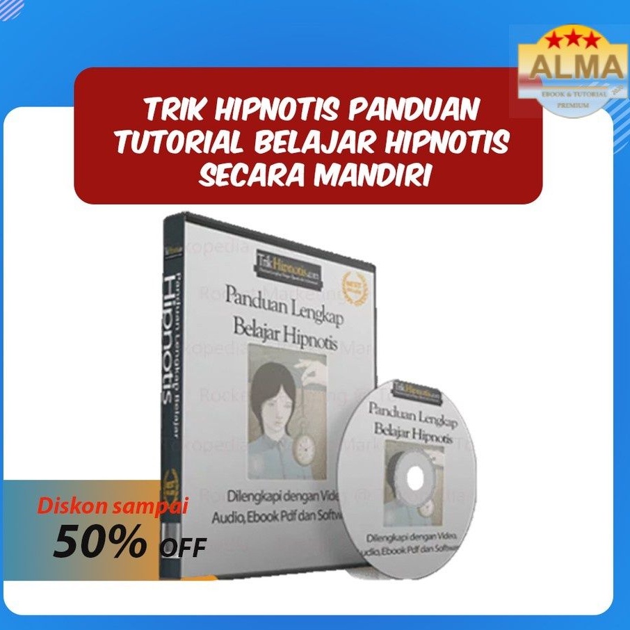 Jual TRIK HIPNOTIS Panduan Tutorial Belajar Hipnotis Secara Mandiri(04)