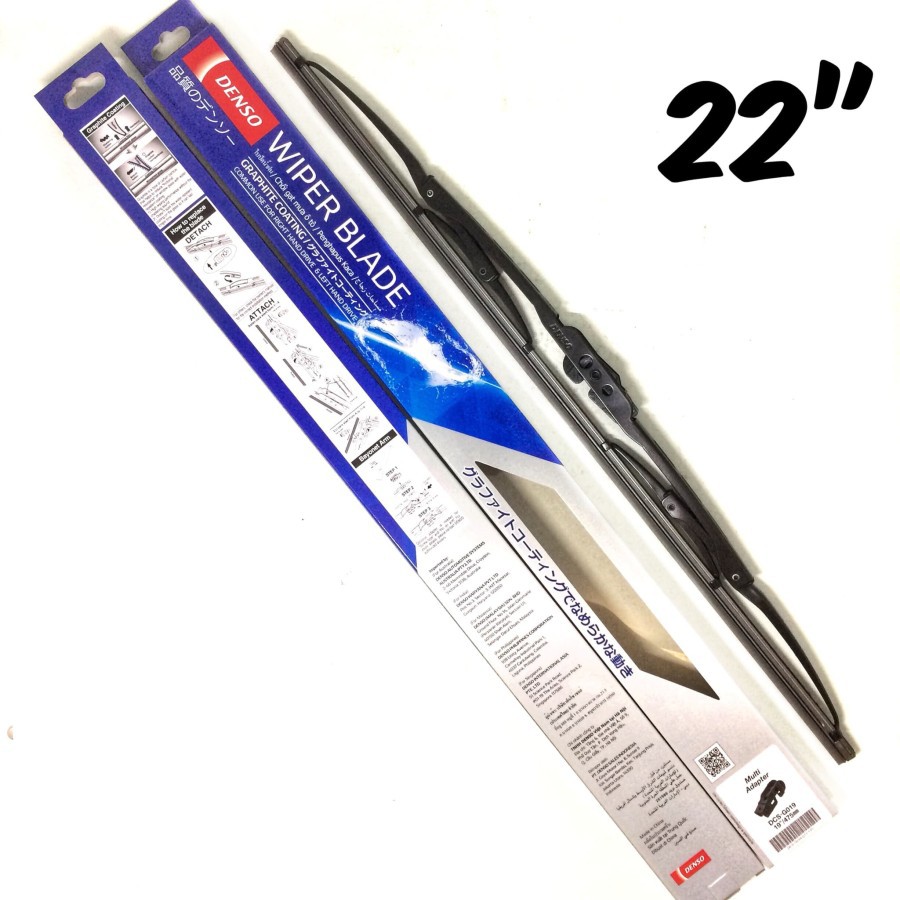 Jual Wiper Blade DENSO DCS 22" 55cm Original Pajero Sport Ertiga
