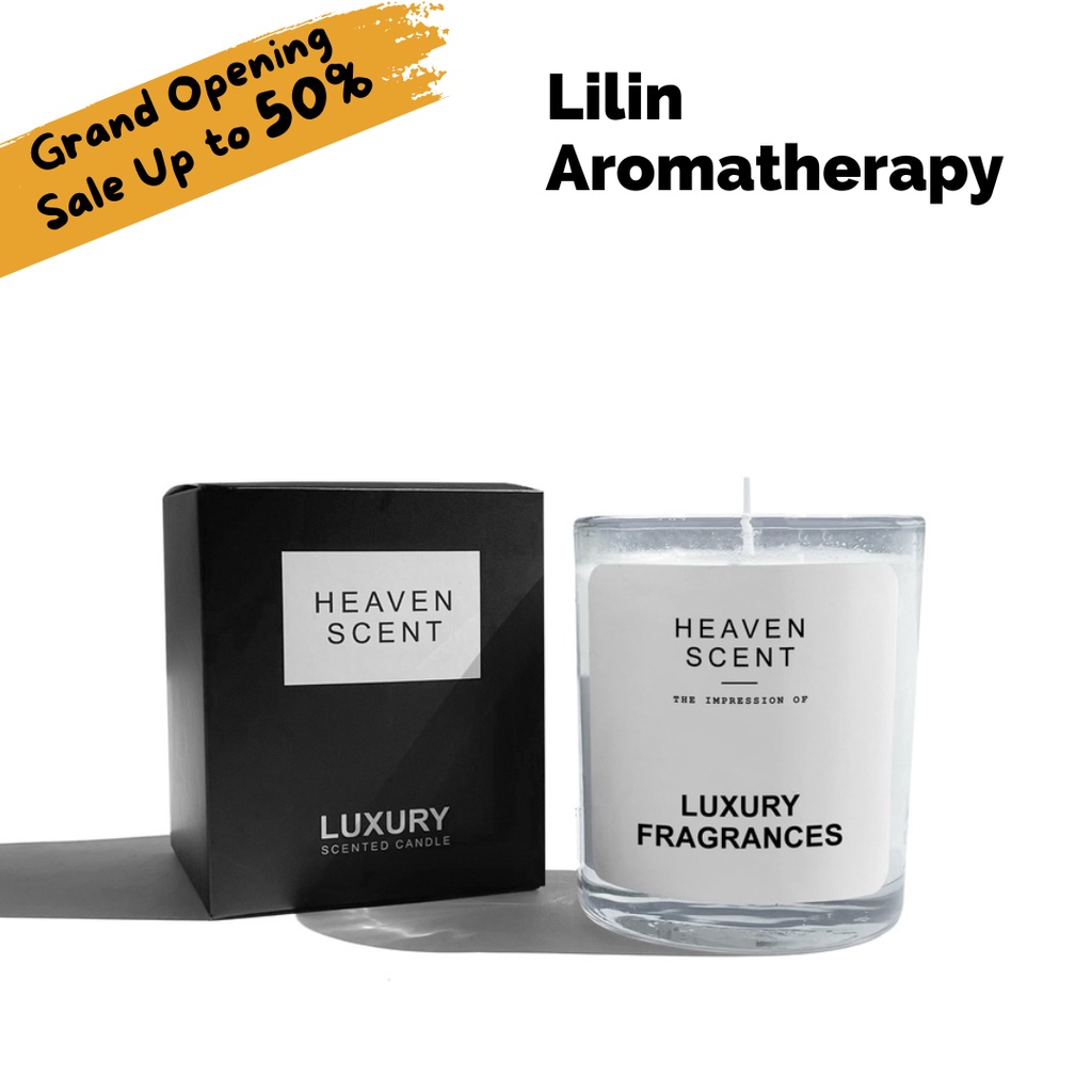 Jual Scented Candle Lilin Wangi Aromaterapi Aromatherapy HEAVEN SCENT
