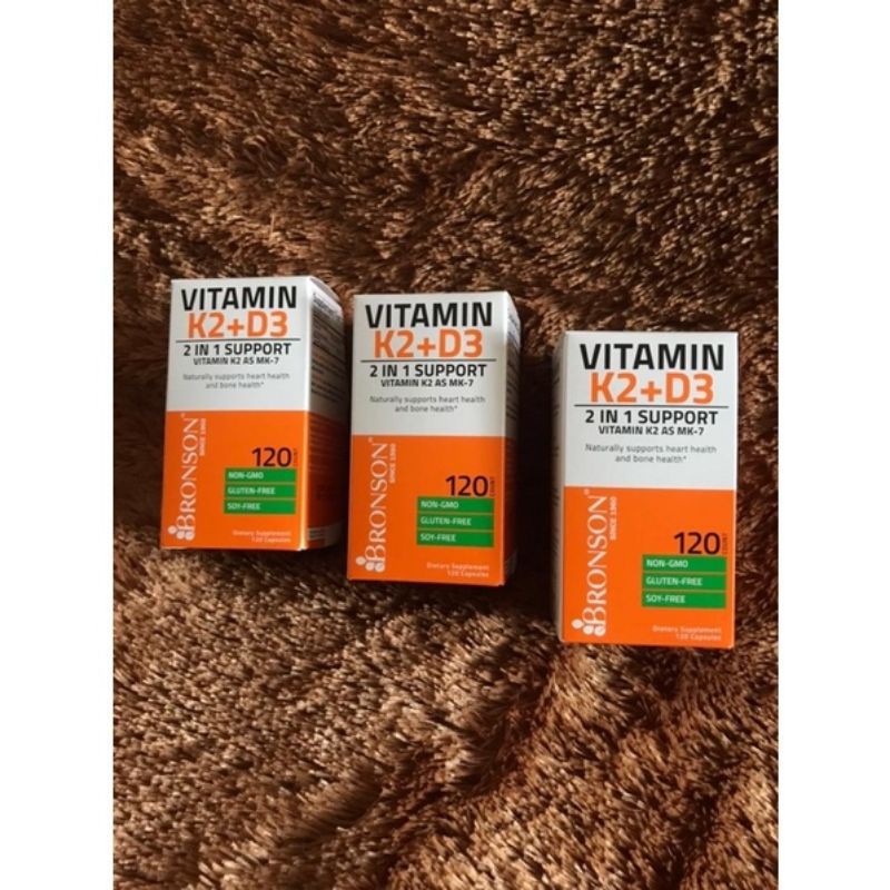 Jual Bronson vitamin K2 vit K2 vitamin D3 vit D3 5000iu 5000iu Mk7