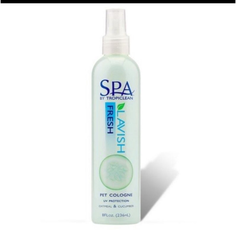 Jual SPA by Tropiclean Lavish Fresh Pet Cologne 236ml Shopee Indonesia