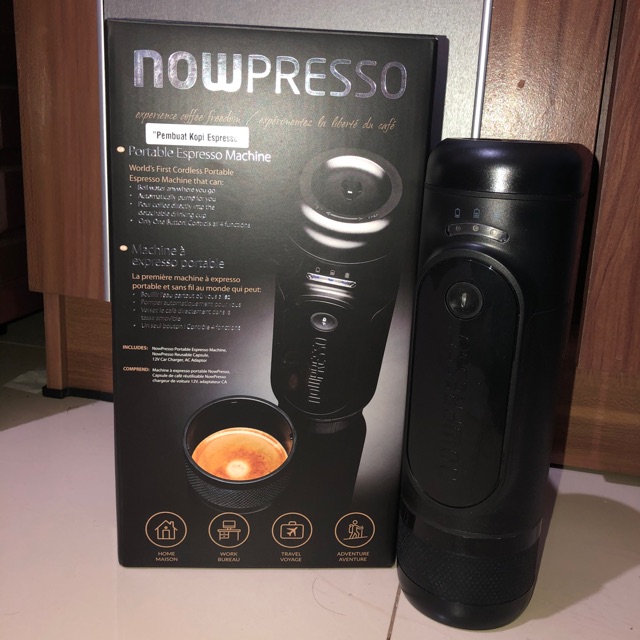 NowPresso Portable Espresso Machine R/shutupandtakemymoney, 46 OFF
