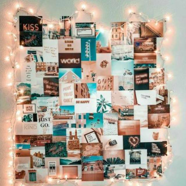 Jual Collage Kit /wall decor /dekorasi dinding / tezza collage kit Shopee Indonesia