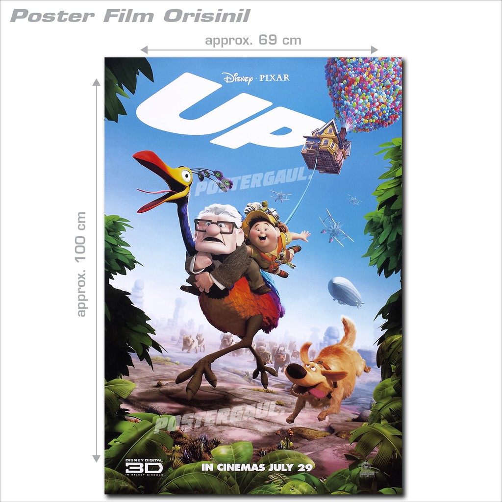 Jual Poster Film UP original Indonesian one sheet 68 x 100 cm Shopee Indonesia