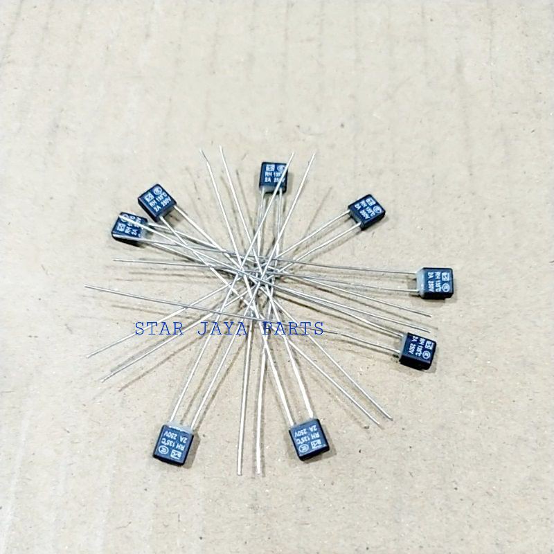 Jual FUSE / SEKRING KIPAS ANGIN 2A130°C / TERMAL FUSE KIPAS Shopee