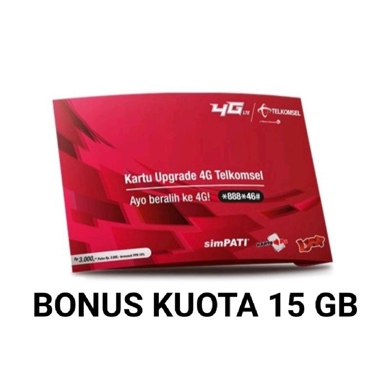 Jual KARTU UPGRADE 4G TELKOMSEL Shopee Indonesia