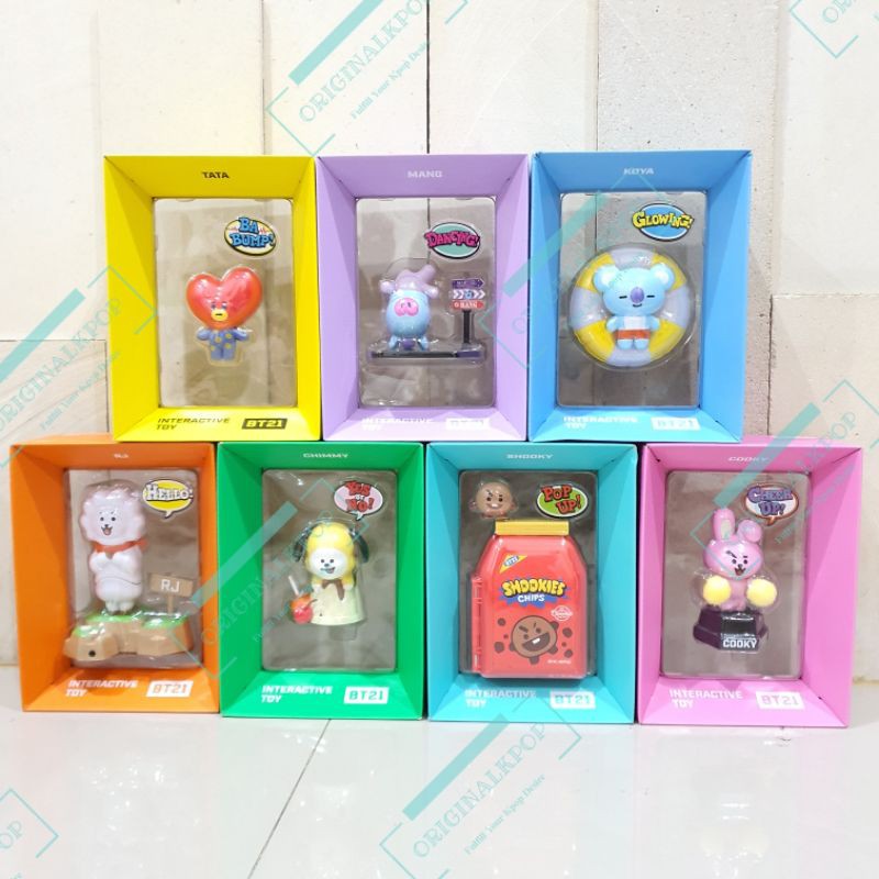 Jual BTS BT21 INTERACTIVE TOYS LINE FRIENDS COLLECTION INTERACTIVE TOY