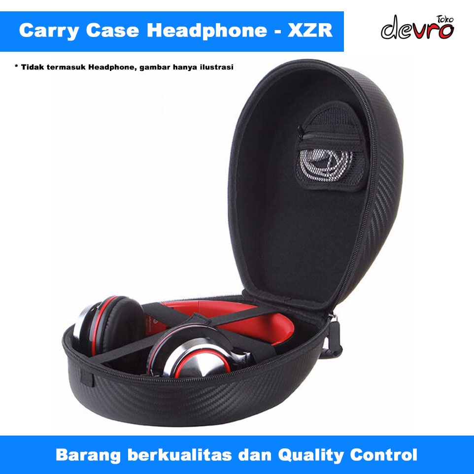 Jual Case headphone Carry Case Portable EVA for Headphone XZR