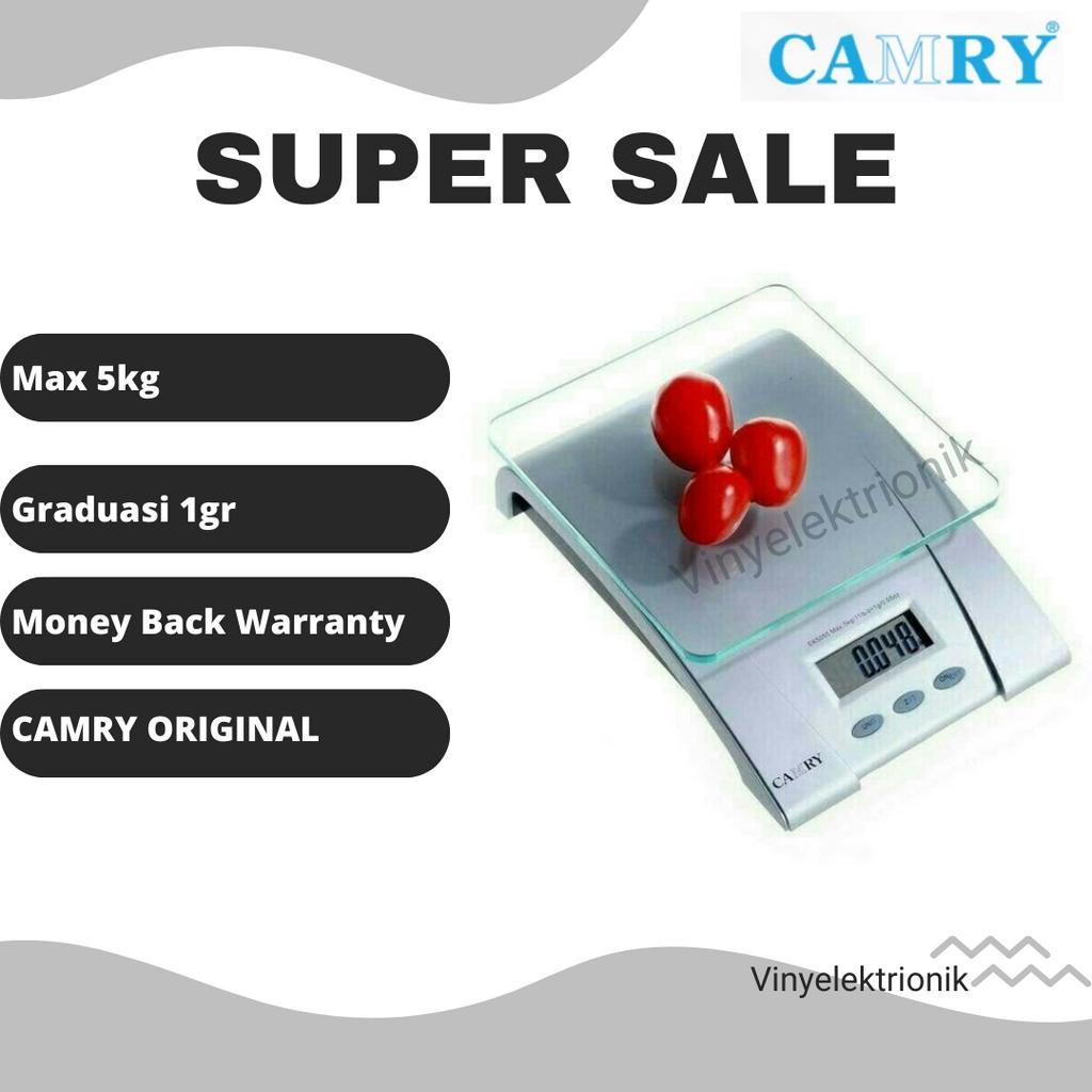 Jual Timbangan kue digital, kitchen scale camry EK5055 Timbangan Dapur