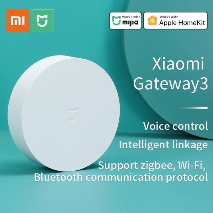 Jual Xiaomi Mijia Smart Gateway 3 Gen WiFi Zigbee BLE Support Apple