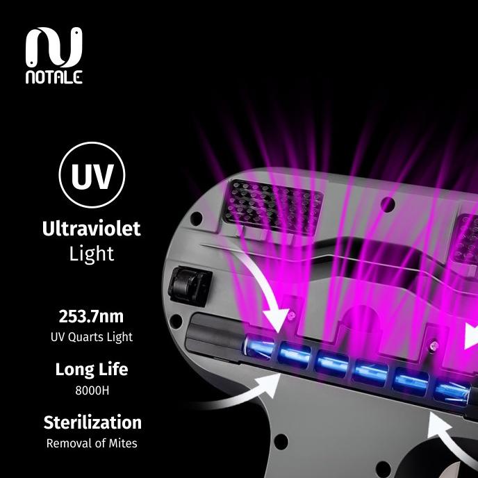 Jual NOTALE UV ANTI DUST MITE VACUUM CLEANER HEPA FILTER ALT KURUMI