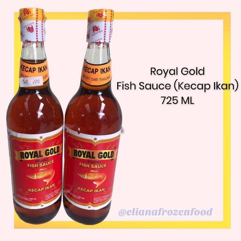 Jual KECAP IKAN THAILAND / FISH SAUCE ROYAL GOLD 725 ML Shopee Indonesia