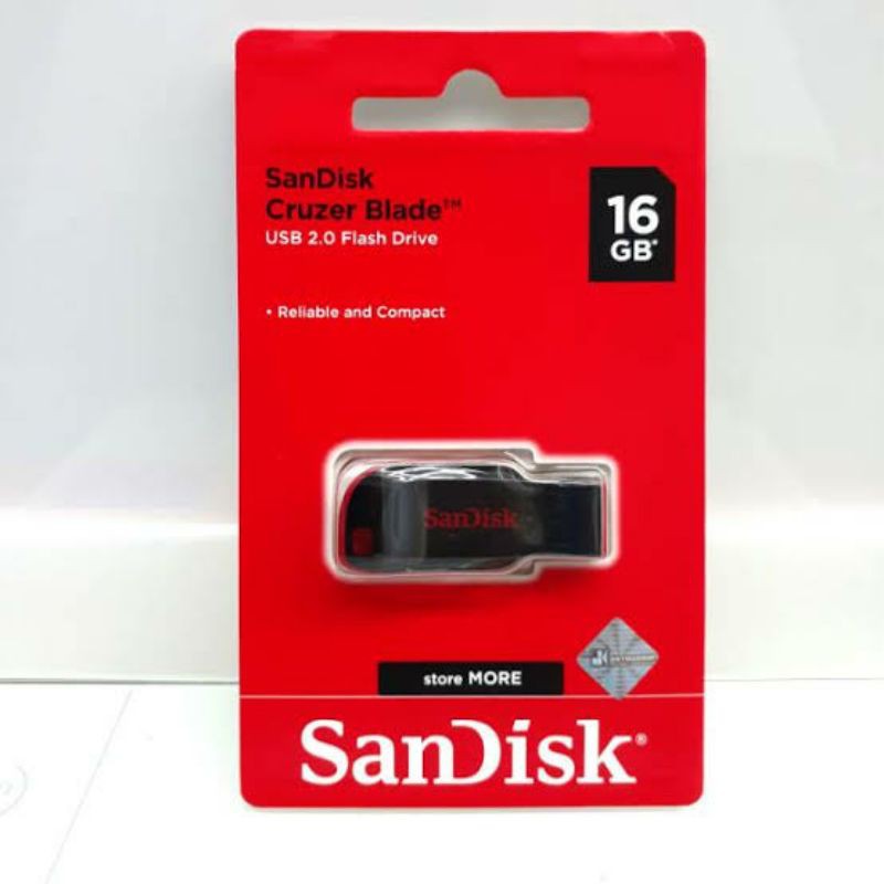 Jual Flashdisk Sandisk 16gb Cruzer Blade Original / Sandisk FD Flash