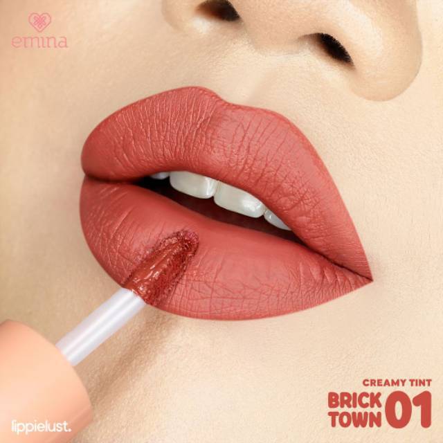 Jual Emina Creamy Tint (01 brick town) Shopee Indonesia