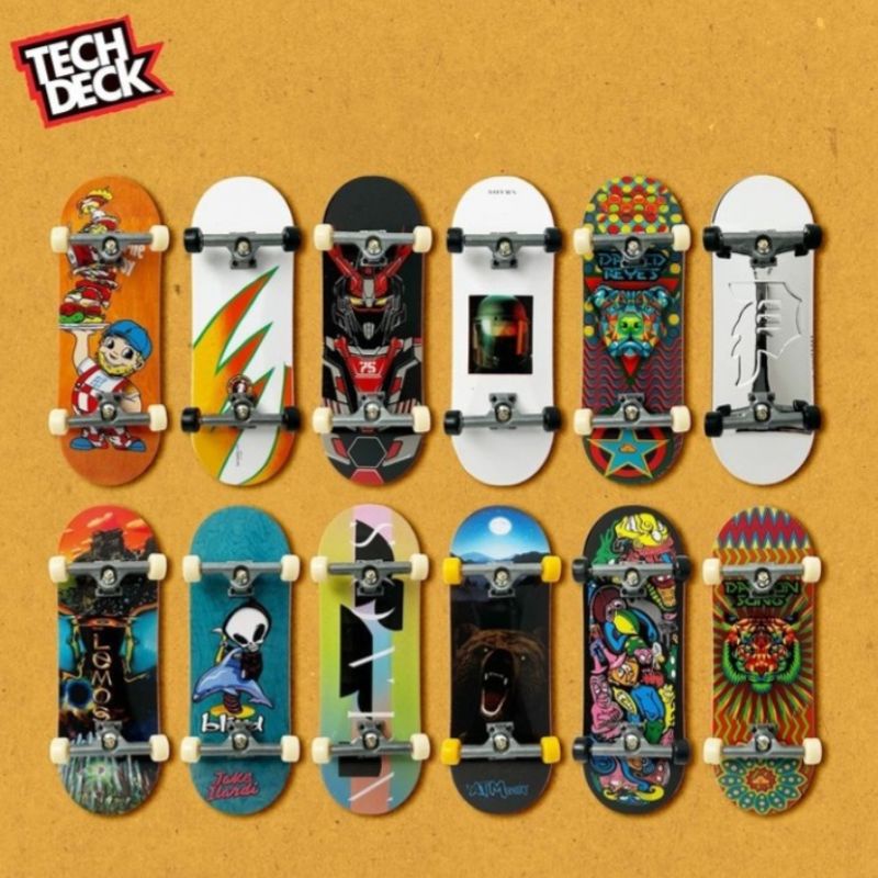 Jual Tech Deck Fingerboard 32mm Single Pack Edition Shopee Indonesia