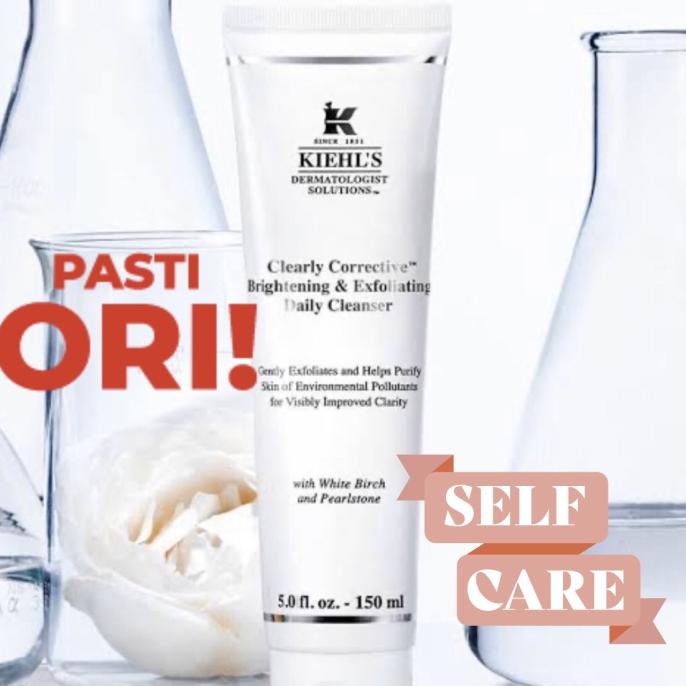 Jual 100 ori kiehls clearly corrective white skin brightening