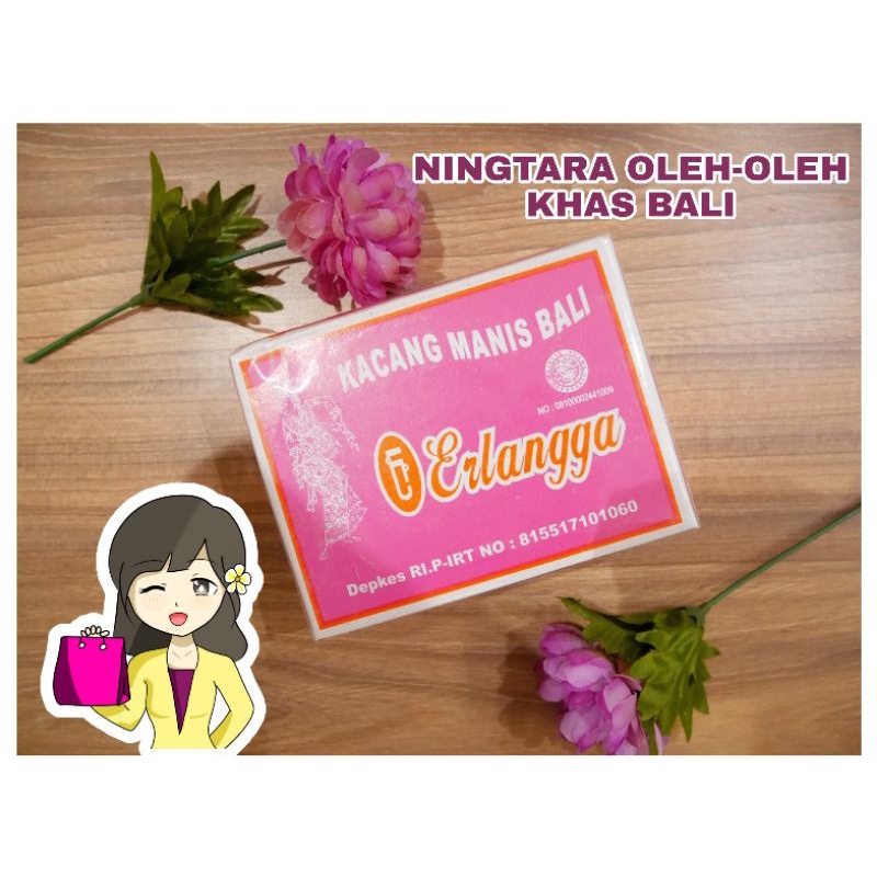 Jual ERLANGGA SUPER KACANG BALI & KACANG MANIS BALI 200GR Shopee