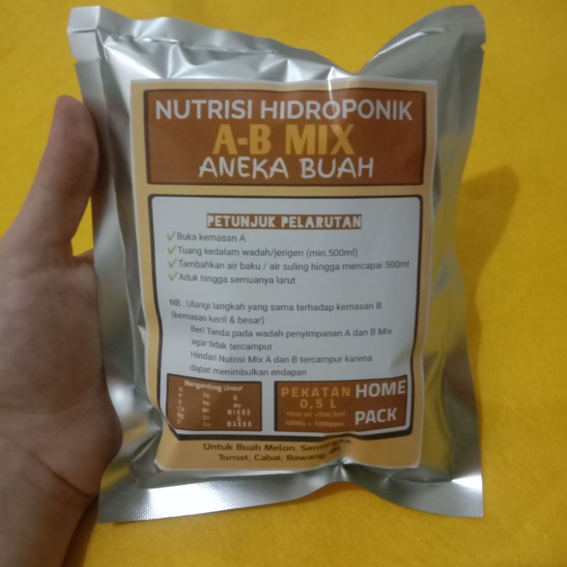 Jual Pupuk Nutrisi AB Mix /ABMix Buah Buahan Premium Shopee Indonesia