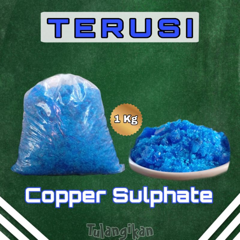 Jual Copper Sulfate / Terusi Crystal / Terusi Cristal / Copper Sulphate
