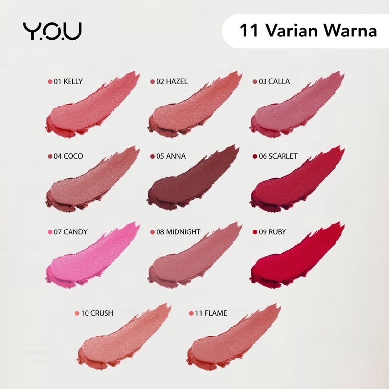 Jual YOU SUPREME MATTE LIPSTICK LIPSTIK MATTE RINGAN Shopee Indonesia