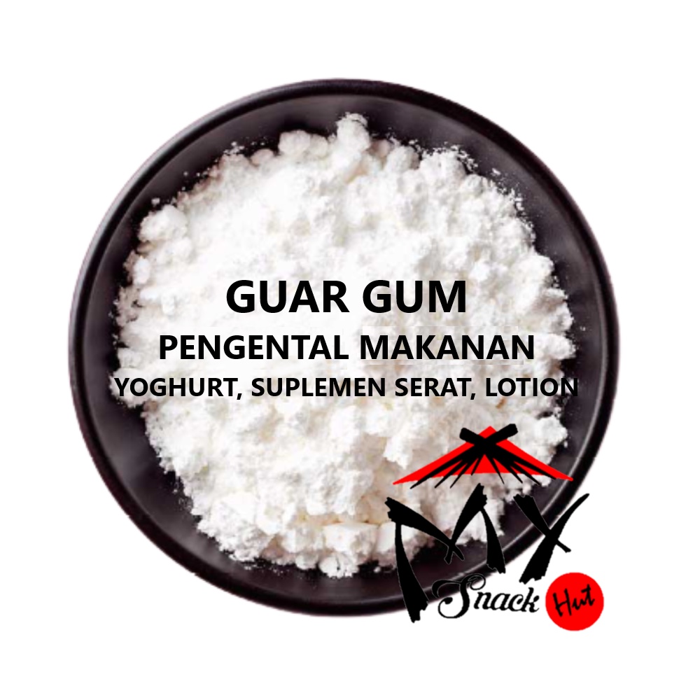 Jual GUAR GUM FOOD GRADE 50GR PENGENTAL MAKANAN PENSTABIL PENGEMULSI
