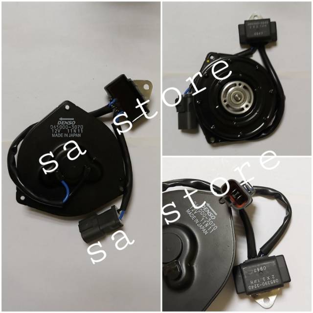 Jual motor fan ac atau extra cooling fan Honda Jazz GD3 CRV GEN 1 GEN 2
