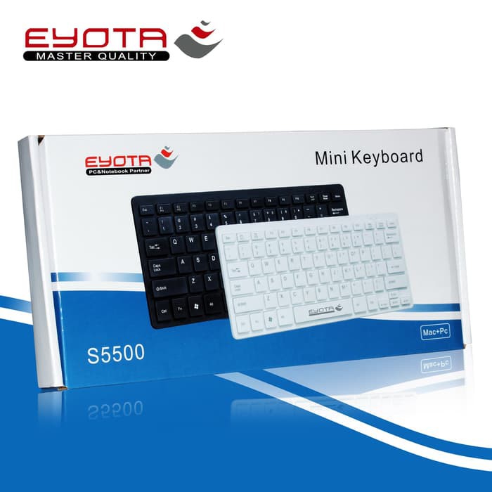 Jual Keyboard Mini kabel USB Eyota S5500 Keyboard Eyota mini slim