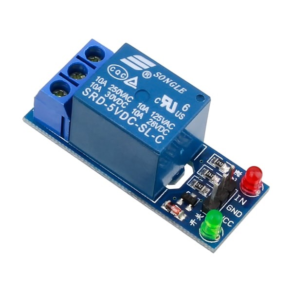 Jual one 1 channel relay module 5v 5 v volt Arduino Shopee Indonesia
