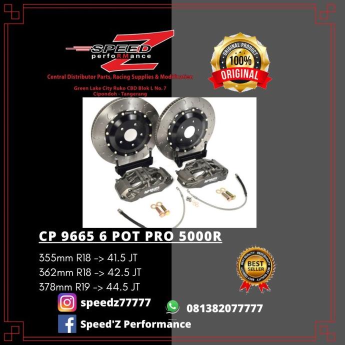 Jual Ap Racing Caliper Cp 9665 6 Pot Pro 5000R Debezzz Shopee Indonesia
