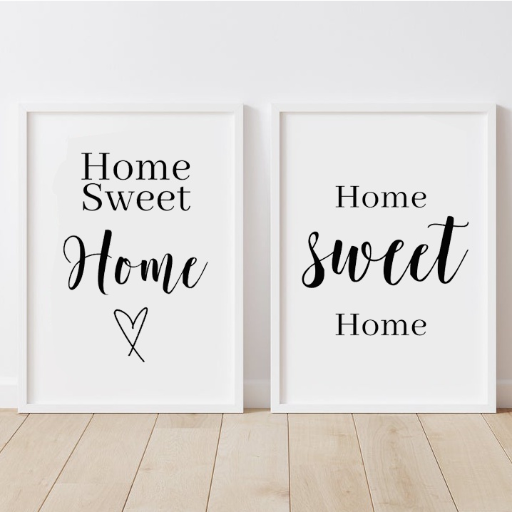 Jual Tulisan Home Dekorasi Dinding Hiasan Dinding Ruang Tamu Estetik
