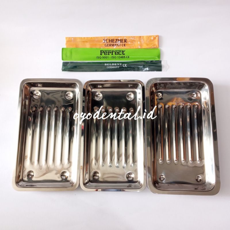 Jual Dental scaler tray / scaller nierbeken tray / neirbeken dental
