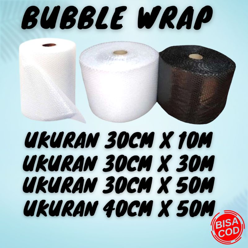 Jual Bubble Wrap Roll Packing Online Shop Banyak Ukuran 30CM X 10M