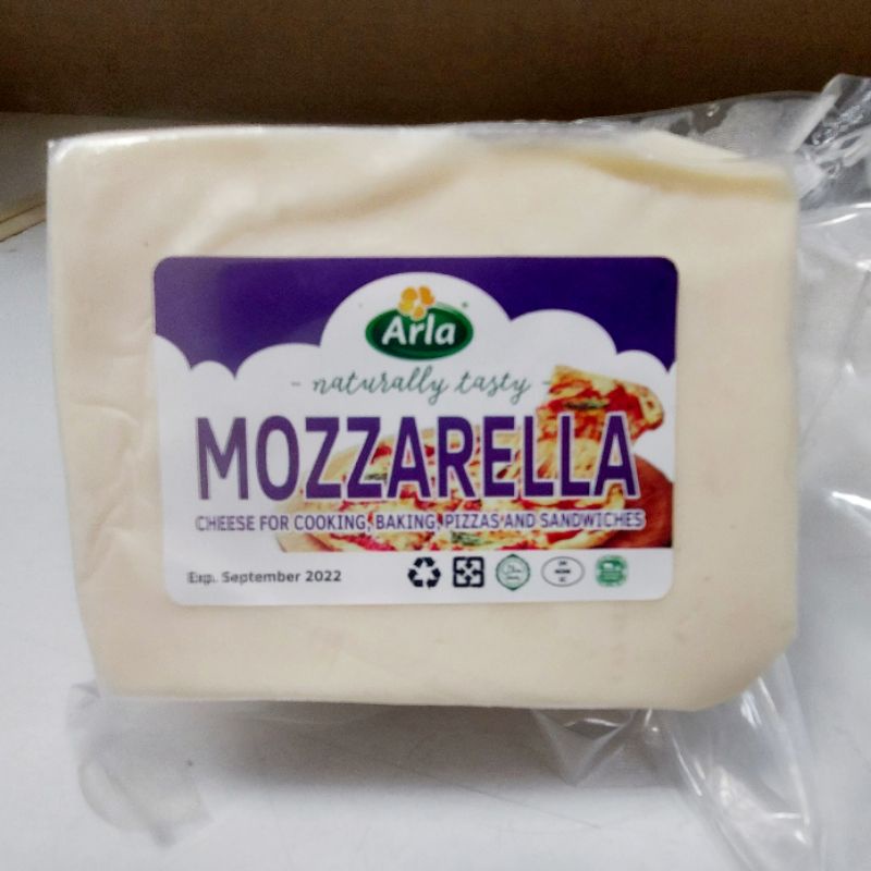 Jual mozzarella arla 250 gr. halal best seller Shopee Indonesia