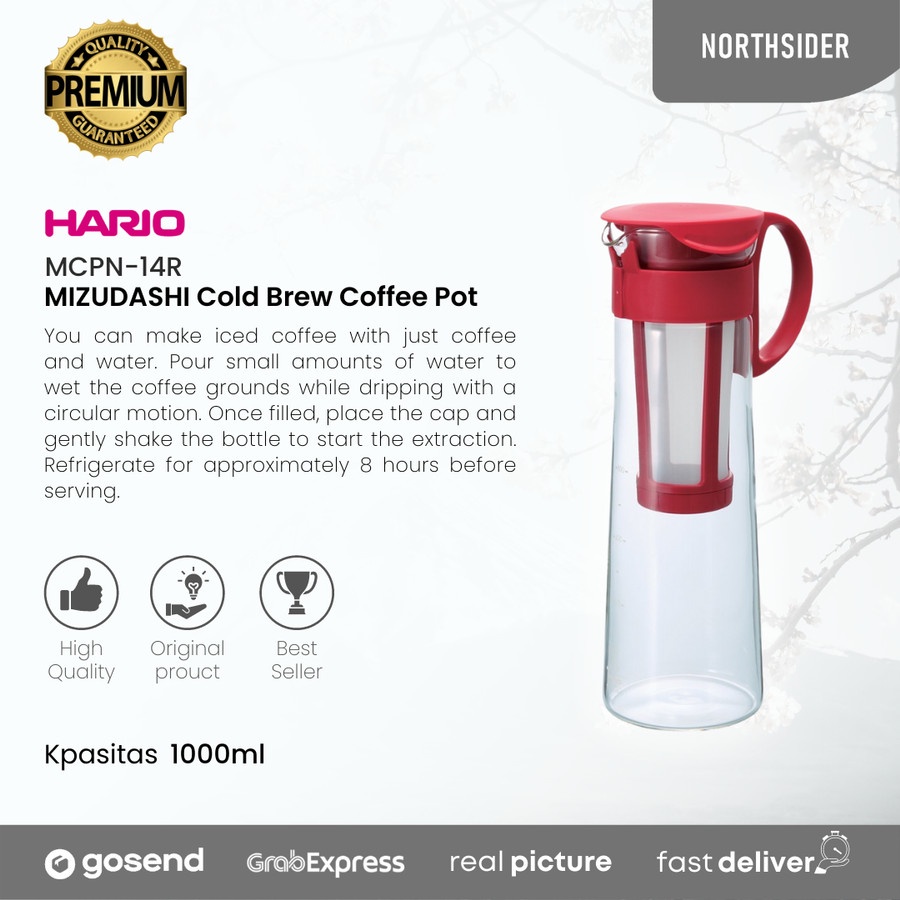 Jual Hario mizudashi cold brew coffee pot Shopee Indonesia