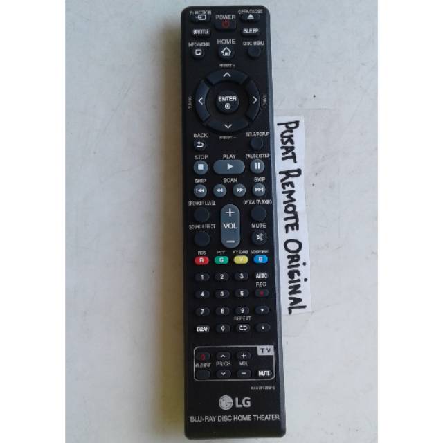 Jual REMOTE REMOT DVD HOME THEATER LG BLURAY DISC ORIGINAL ASLI